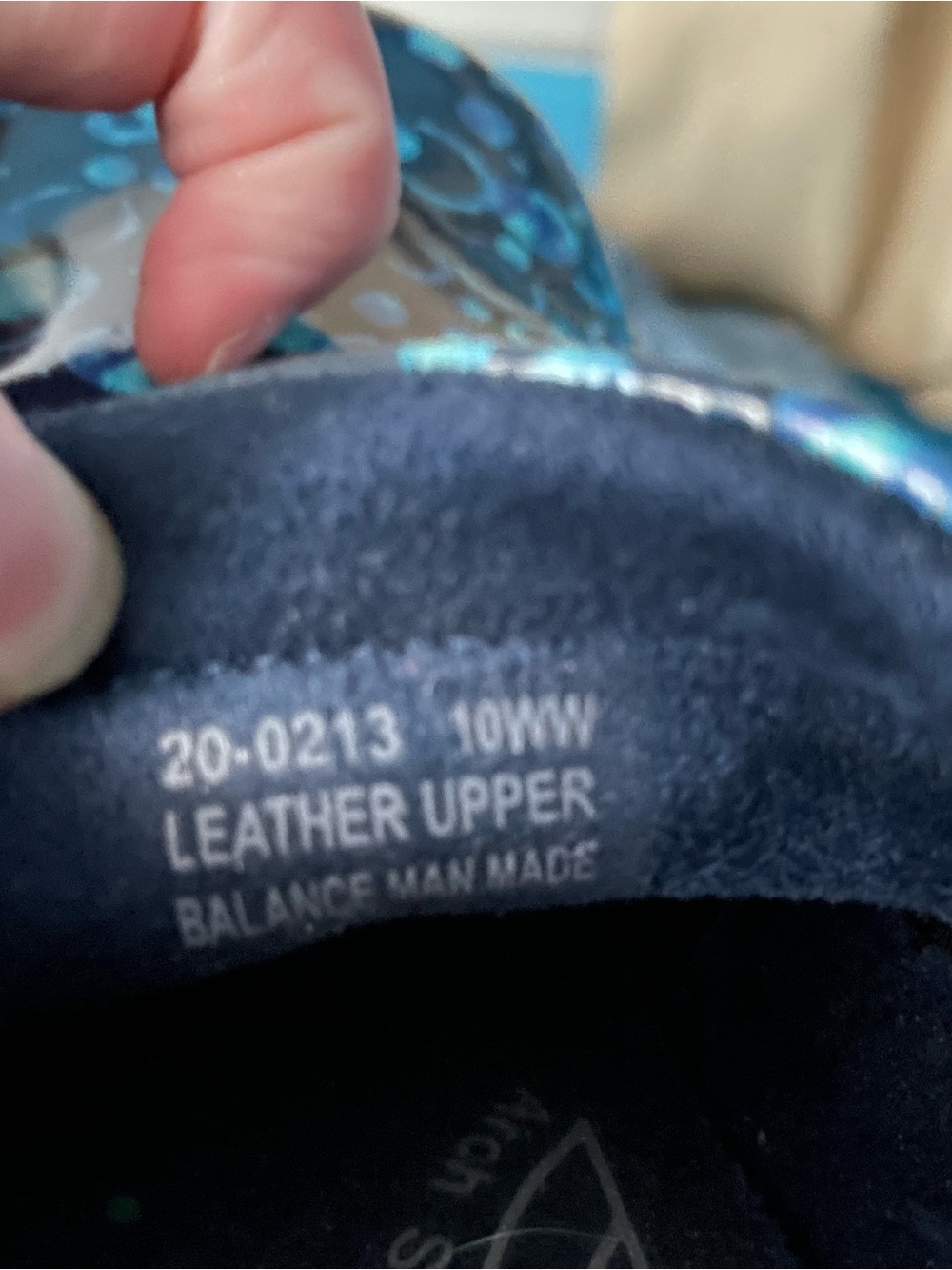 Easy Works by Easy Street Women’s Navy Slip-On work clogs with Teal Bubble Print - Picture 5 of 5